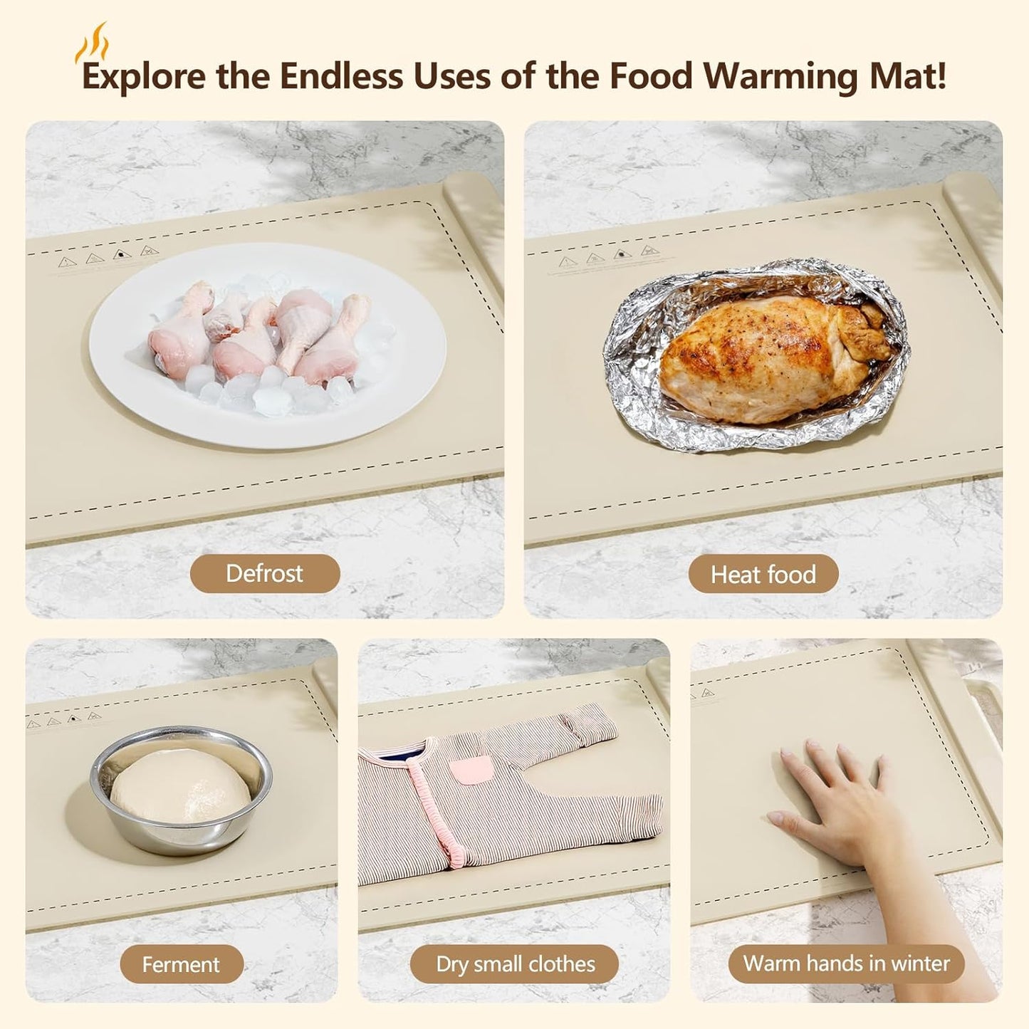 MicroVive™ Premium Food Warming Mat